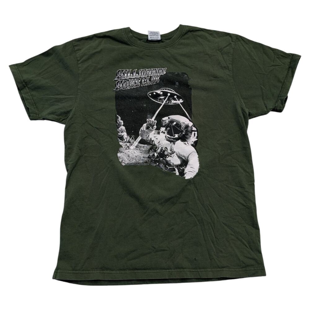 Billionaire Boys Club Astronaut and Space Ship Graphic T Shirt
